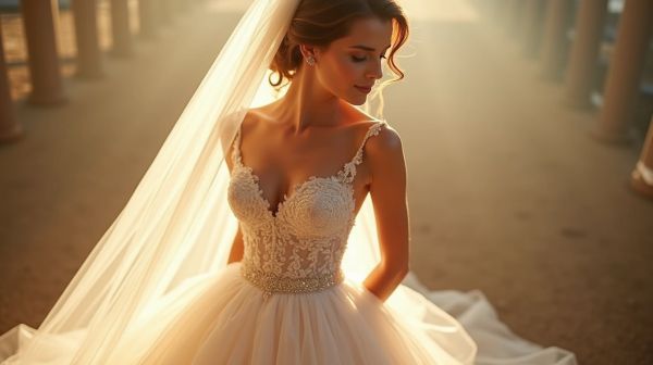 Créer la robe de mariée parfaite avec Ros'eglantine