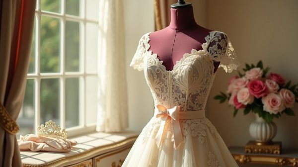Créer la robe de mariée parfaite avec Ros'eglantine